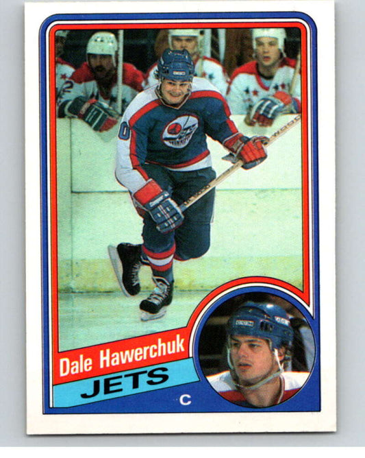1984-85 O-Pee-Chee #339 Dale Hawerchuk  Winnipeg Jets  V64647 Image 1