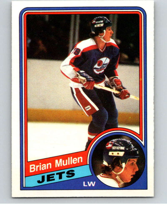1984-85 O-Pee-Chee #344 Brian Mullen  Winnipeg Jets  V64665 Image 1