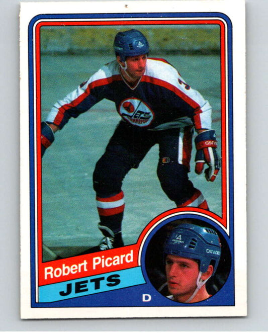 1984-85 O-Pee-Chee #345 Robert Picard  Winnipeg Jets  V64668 Image 1