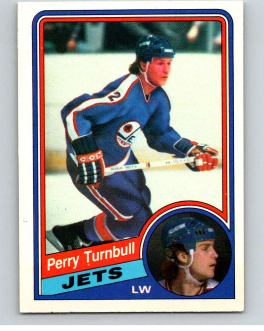1984-85 O-Pee-Chee #349 Perry Turnbull  Winnipeg Jets  V64679 Image 1
