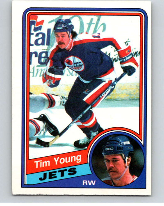 1984-85 O-Pee-Chee #351 Tim Young  Winnipeg Jets  V64683 Image 1