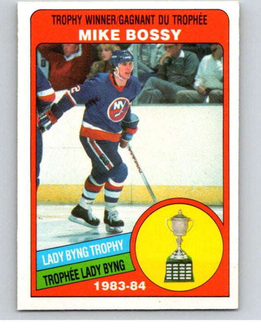1984-85 O-Pee-Chee #376 Mike Bossy TR  New York Islanders  V64740 Image 1