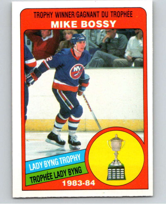 1984-85 O-Pee-Chee #376 Mike Bossy TR  New York Islanders  V64741 Image 1