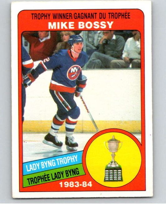 1984-85 O-Pee-Chee #376 Mike Bossy TR  New York Islanders  V64742 Image 1