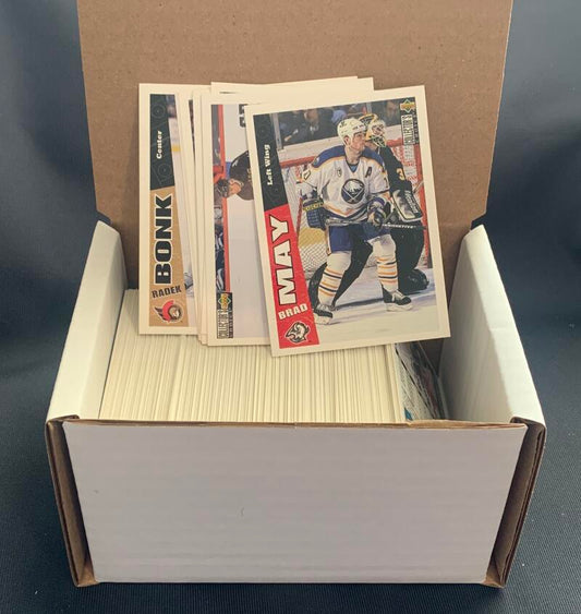 1996-97 Collector's Choice Hockey Trading Cards - Box Over 220 cards! - Lot #1 Image 1