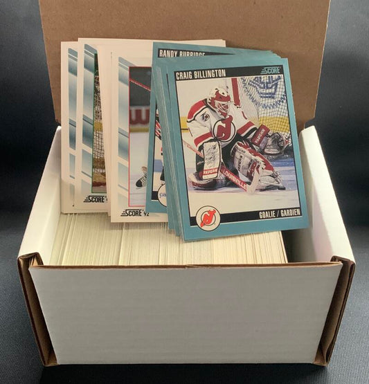 1992-93 Score & Score Canadian Hockey Cards - Box Over 270 cards! - Lot #1 Image 1