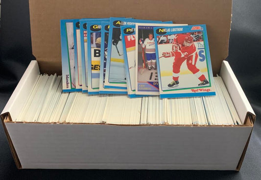 1991-92 Score Canadian English S.2 Hockey Cards - Box Over 500 cards! - Lot #2 Image 1