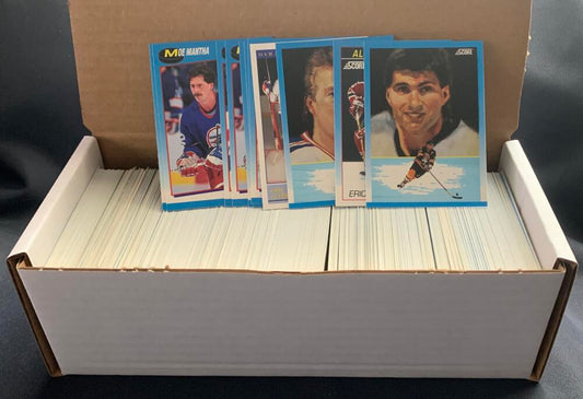 1991-92 Score Canadian English S.2 Hockey Cards - Box Over 500 cards! - Lot #3 Image 1