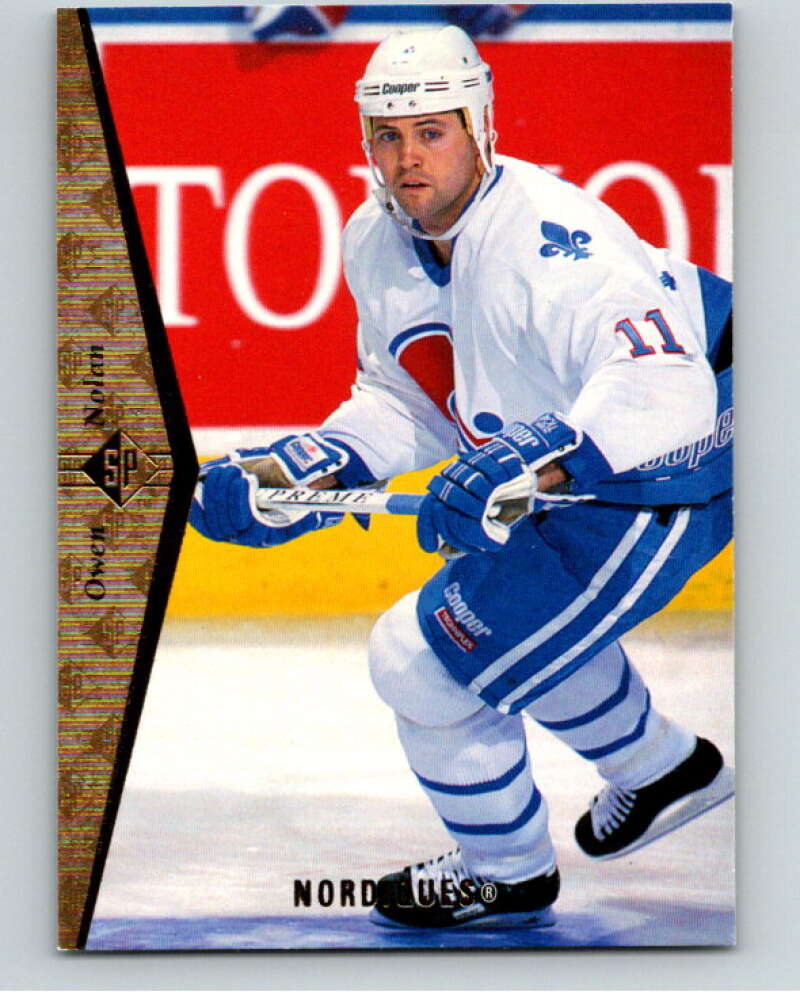 1994-95 Upper Deck SP Hockey #95 Owen Nolan  V64844 Image 1