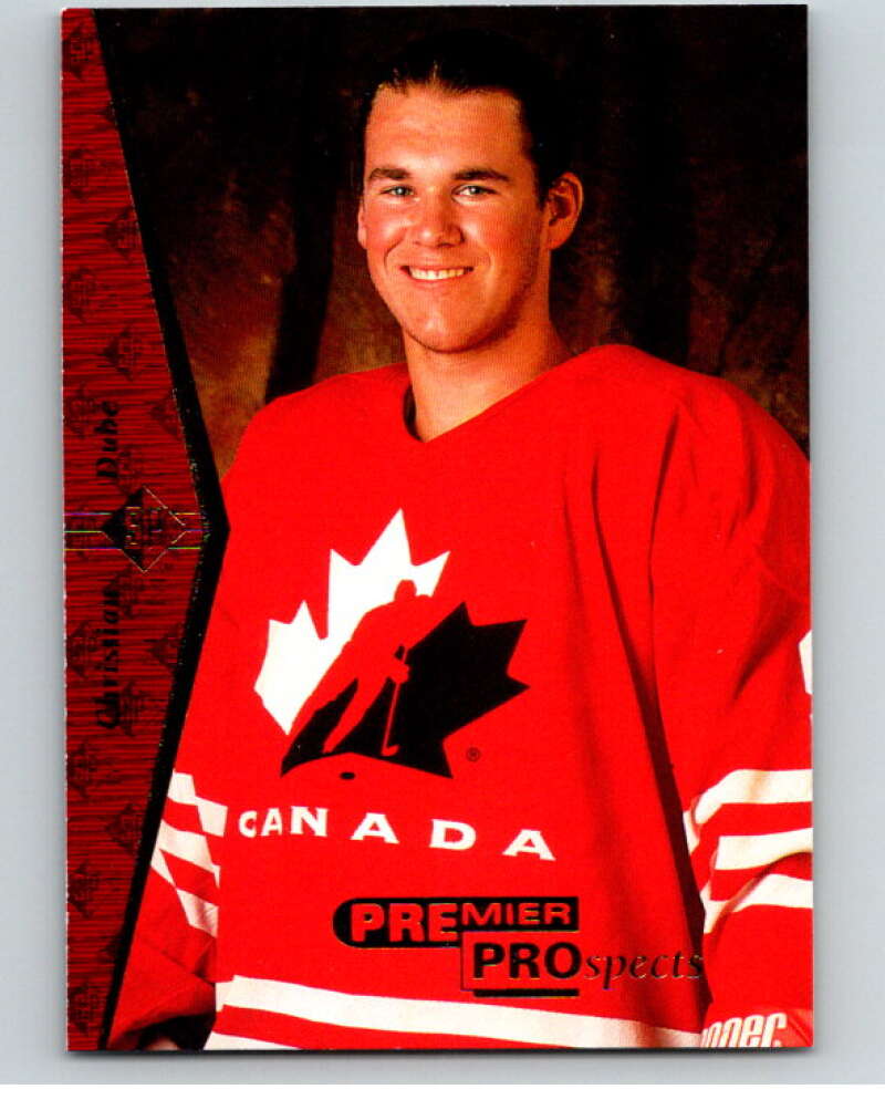 1994-95 Upper Deck SP Hockey #179 Christian Dube  V64872 Image 1