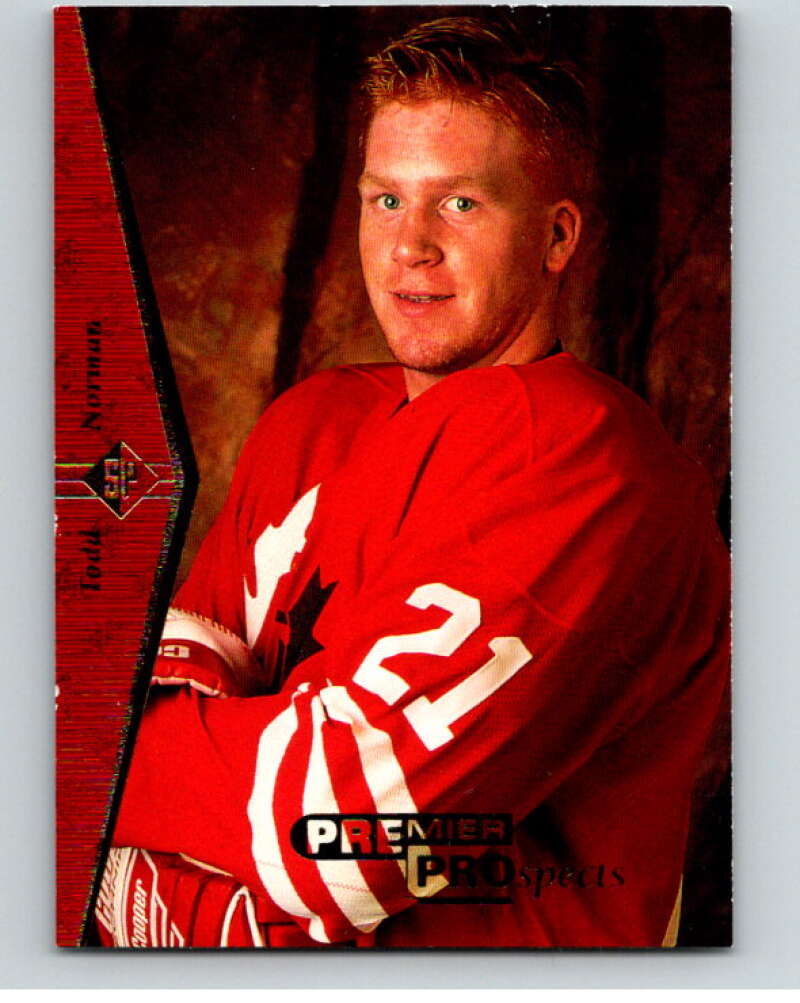1994-95 Upper Deck SP Hockey #185 Todd Norman  V64874 Image 1