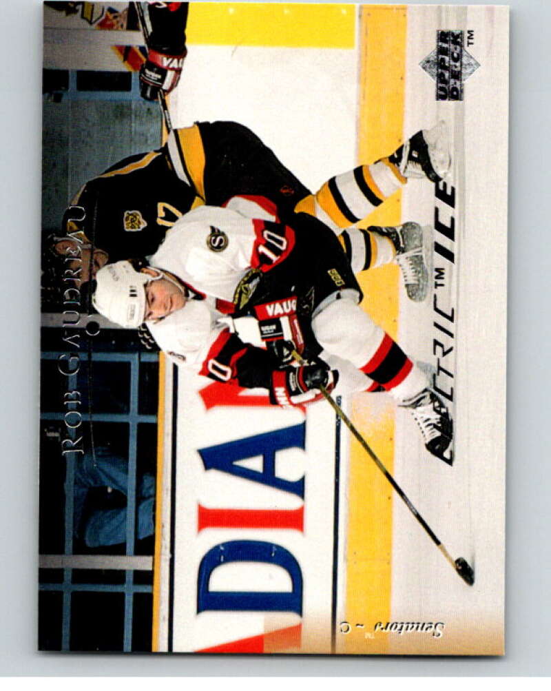 1995-96 Upper Deck Electric Ice #164 Rob Gaudreau Senators  V64895 Image 1