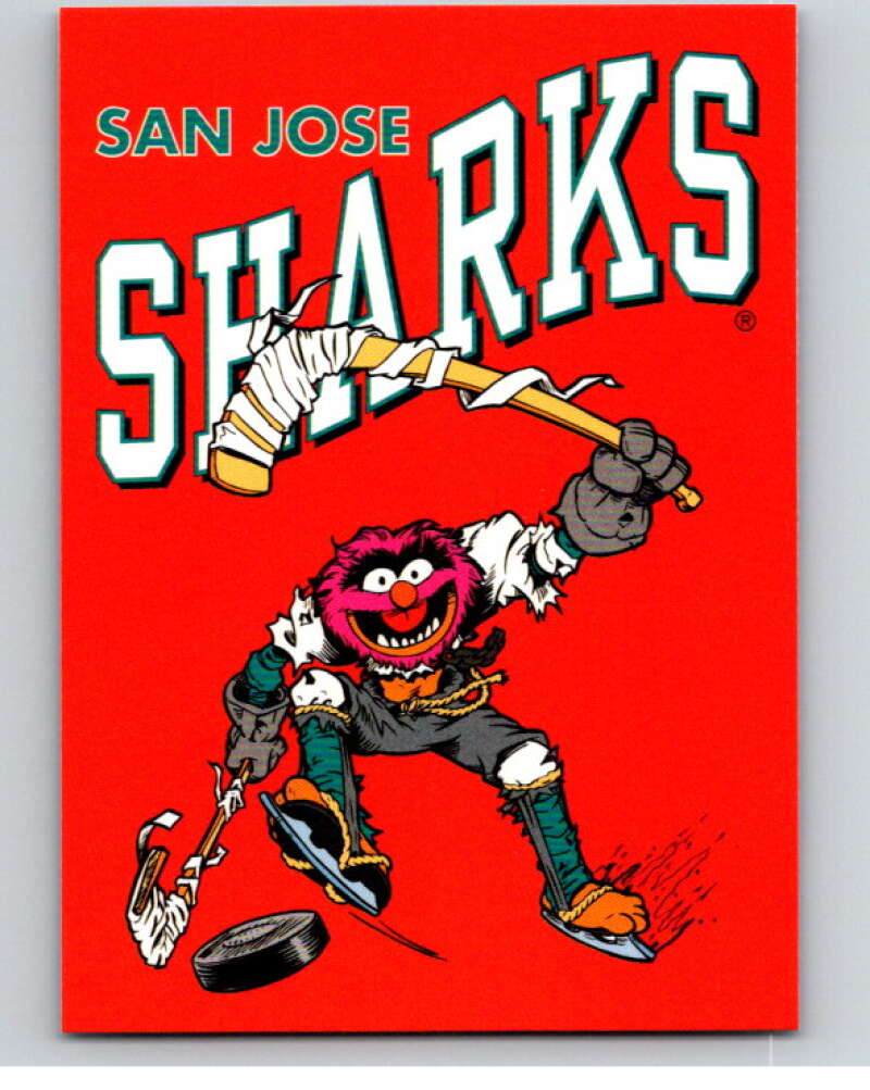 1994 Muppets Take The Ice #46 San Jose Sharks  V64931 Image 1