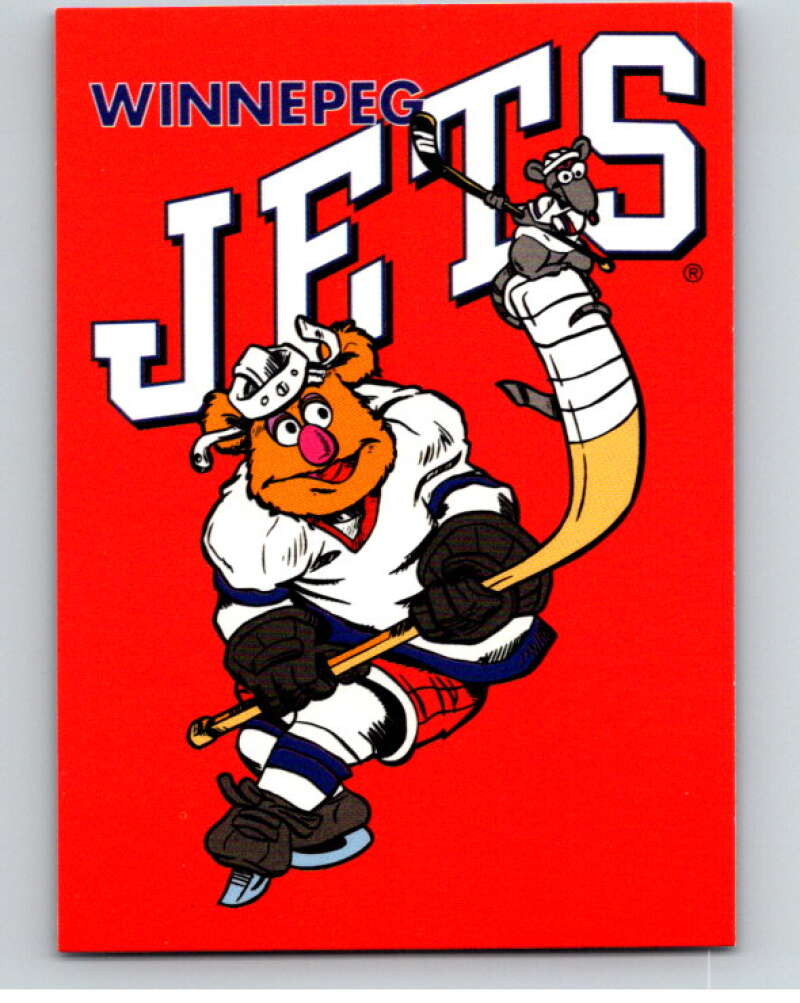 1994 Muppets Take The Ice #52 Winnipeg Jets  V64934 Image 1