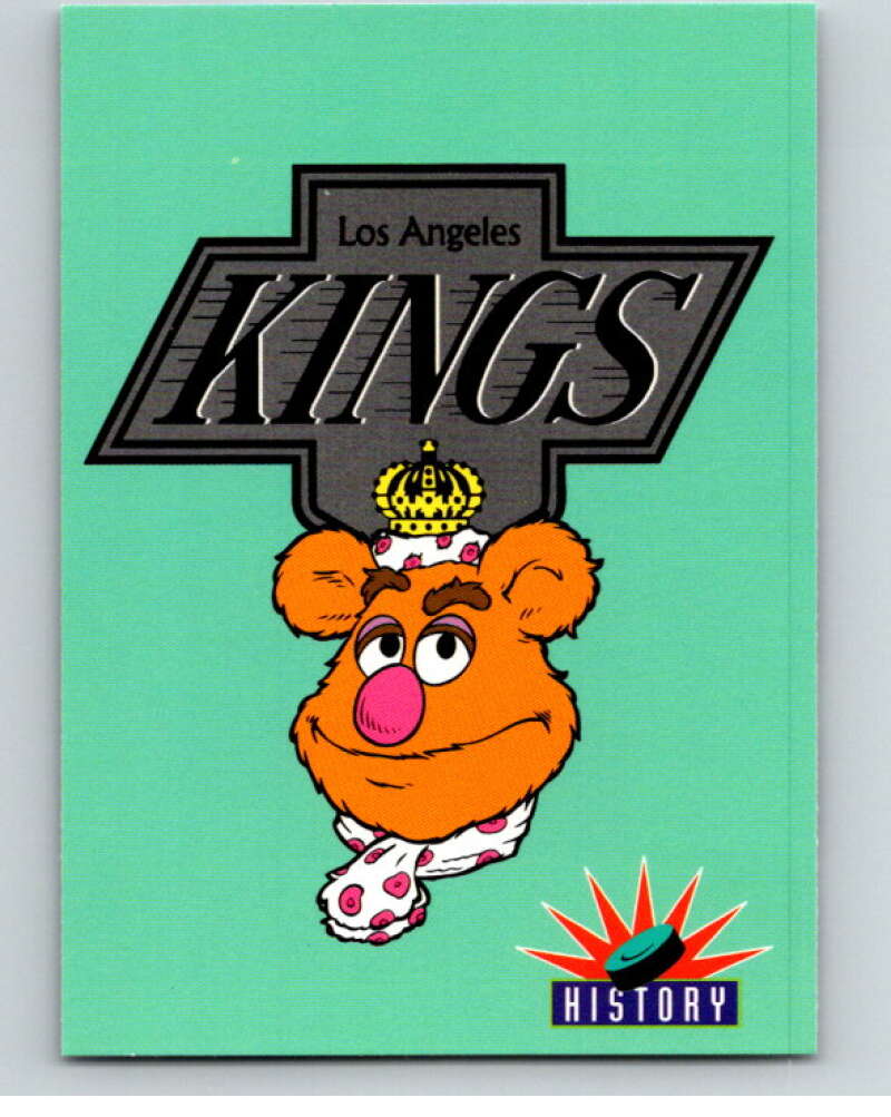 1994 Muppets Take The Ice #63 Los Angeles Kings  V64941 Image 1