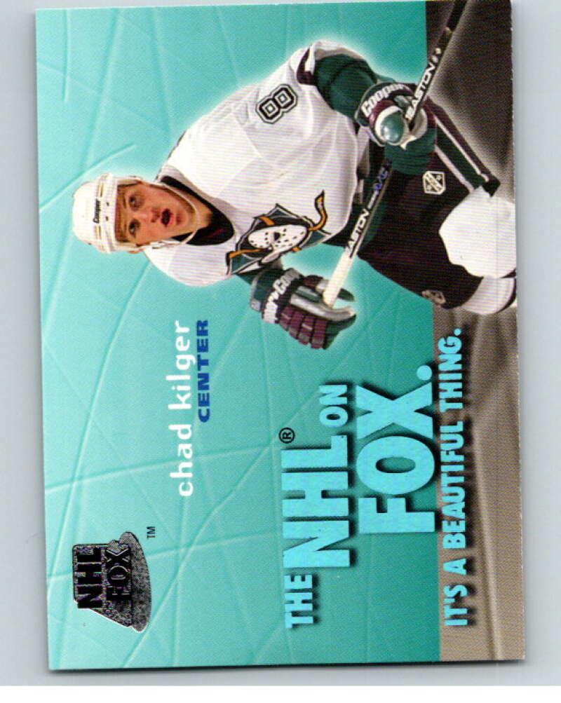 1995-96 SkyBox Impact NHL On Fox #18 Chad Kilger Ducks  V64954 Image 1