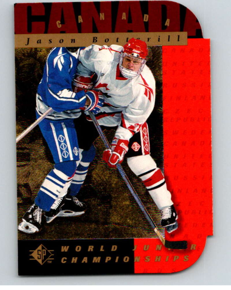 1994-95 Upper Deck SP Die-Cut Hockey #143 Jason Botterill  V64960 Image 1