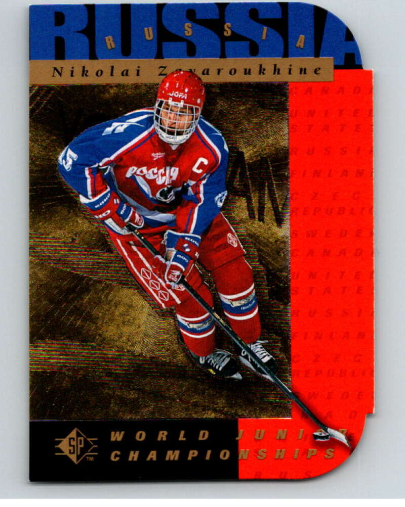 1994-95 Upper Deck SP Die-Cut Hockey #163 Nikolai Zavaroukhine  V64961 Image 1