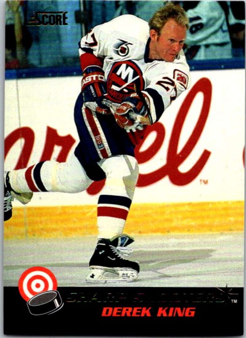 1992-93 Score Sharp Shooters #15 Derek King V64968 Image 1