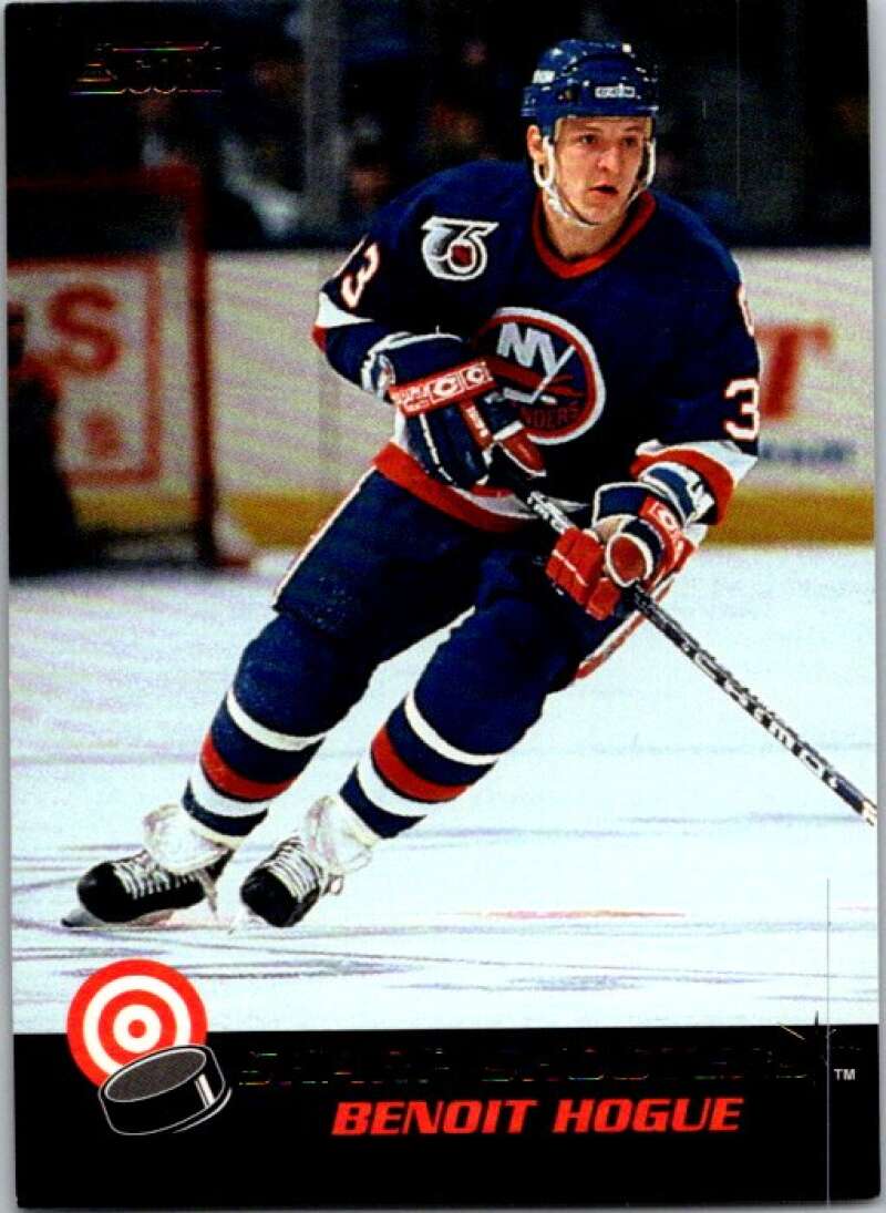 1992-93 Score Sharp Shooters #21 Benoit Hogue  V64970 Image 1