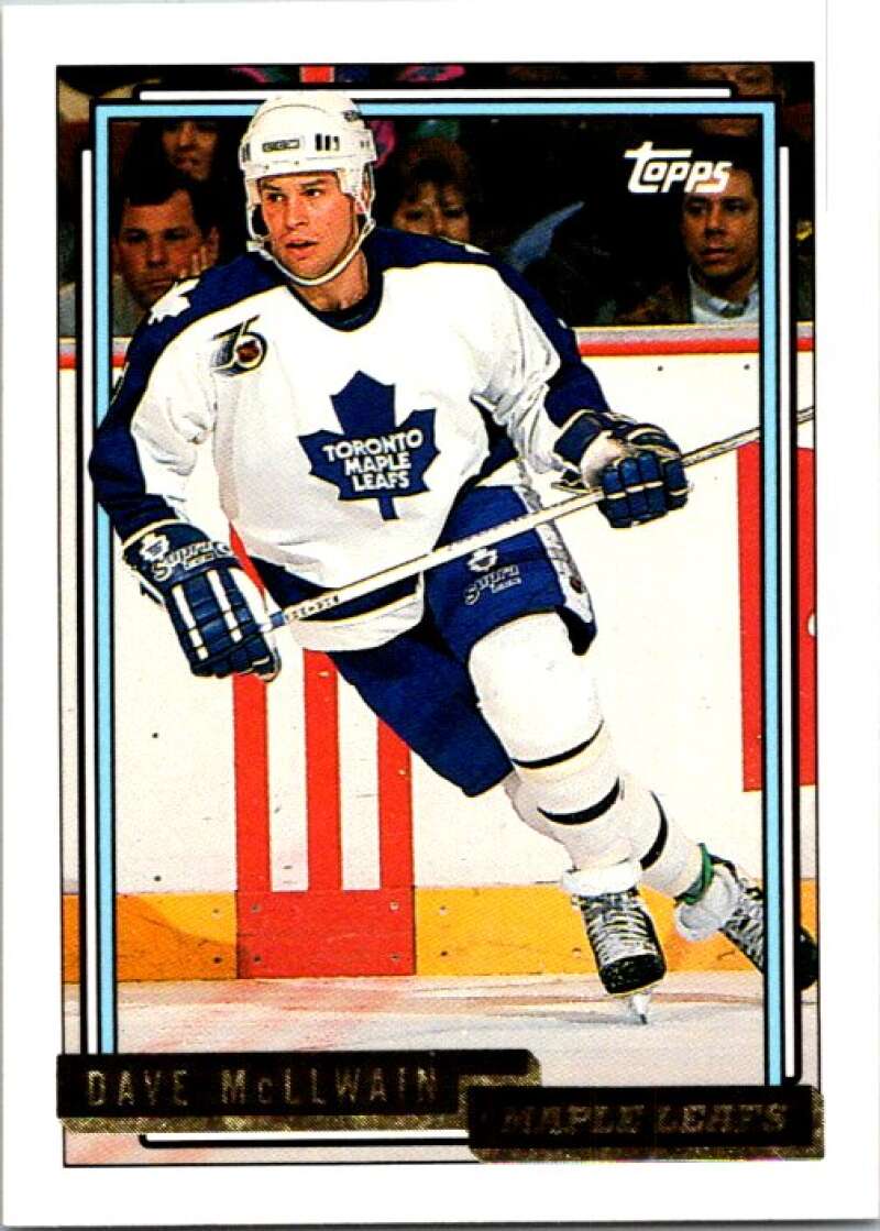 1992-93 Topps Gold #393 Dave McLlwain  V64972 Image 1