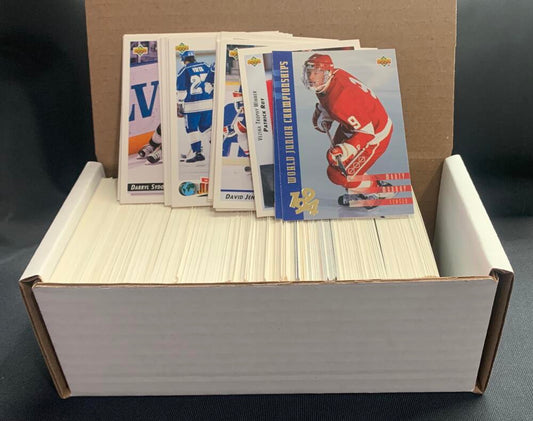 1992-93 Upper Deck Hockey Trading Cards - Box 350 cards! - Lot #5 Image 1