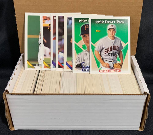 1993 Topps Traded Baseball Trading Cards - Box Over 380 cards! - Lot #1 Image 1