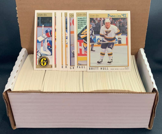 1991-92 Premier Hockey Trading Cards - Box Over 400 cards! - Lot #2 Image 1