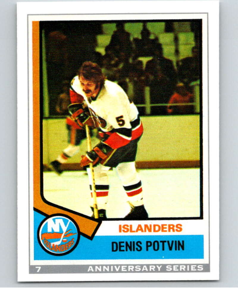 1992-93 O-Pee-Chee 25th Anniversary Inserts #7 Denis Potvin   V65054 Image 1