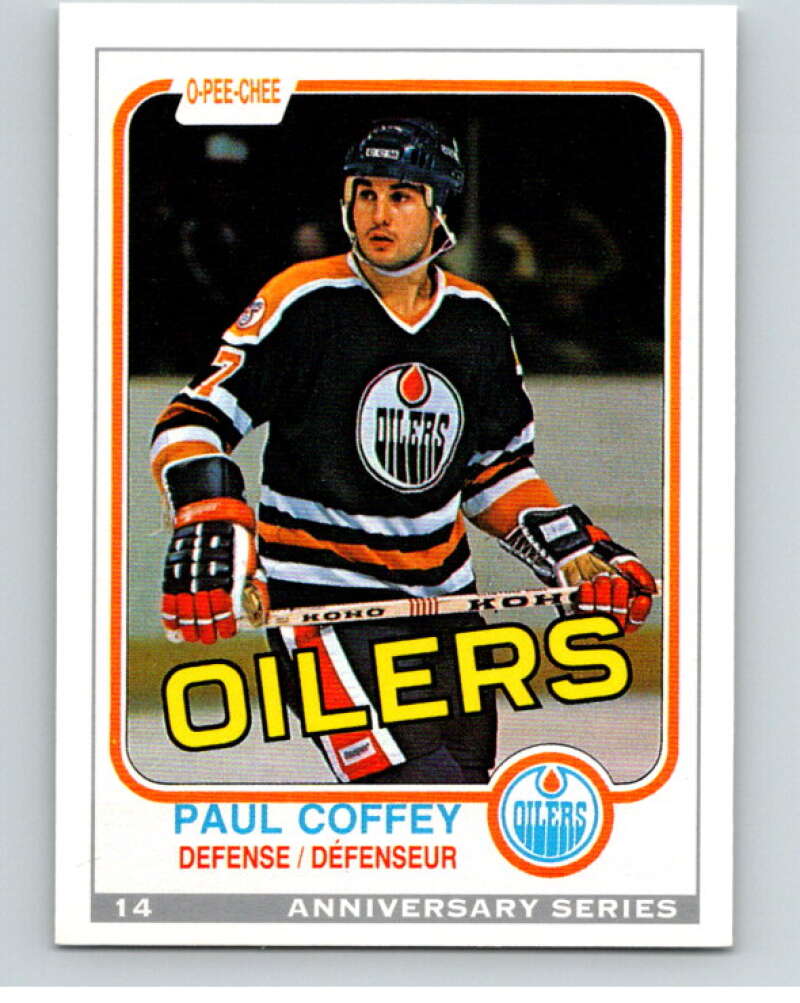 1992-93 O-Pee-Chee 25th Anniversary Inserts #14 Paul Coffey   V65081 Image 1