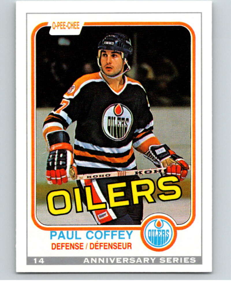 1992-93 O-Pee-Chee 25th Anniversary Inserts #14 Paul Coffey   V65082 Image 1