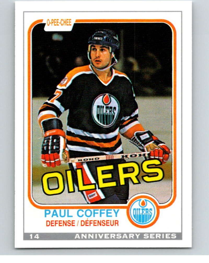 1992-93 O-Pee-Chee 25th Anniversary Inserts #14 Paul Coffey   V65085 Image 1