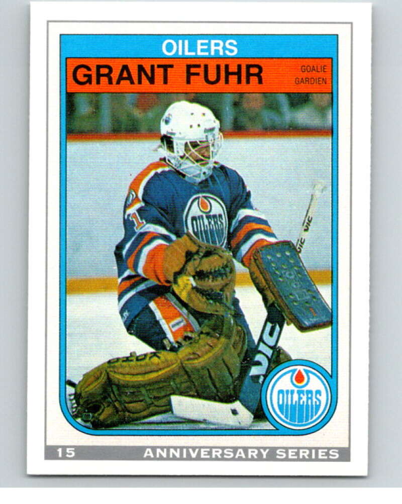 1992-93 O-Pee-Chee 25th Anniversary Inserts #15 Grant Fuhr   V65089 Image 1