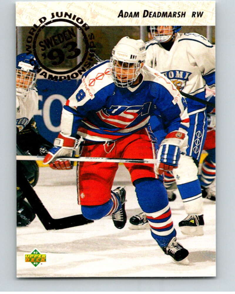 1992-93 Upper Deck #609 Adam Deadmarsh  RC Rookie  V65145 Image 1