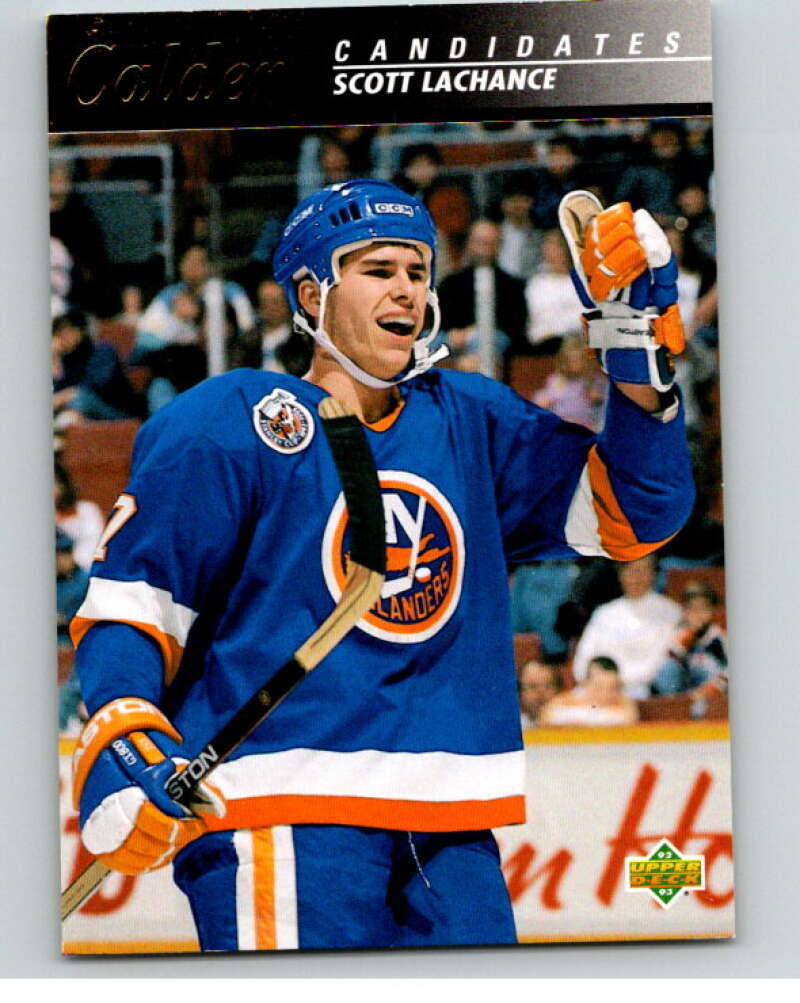 1992-93 Upper Deck Calder Candidates #CC16 Scott Lachance   V65159 Image 1