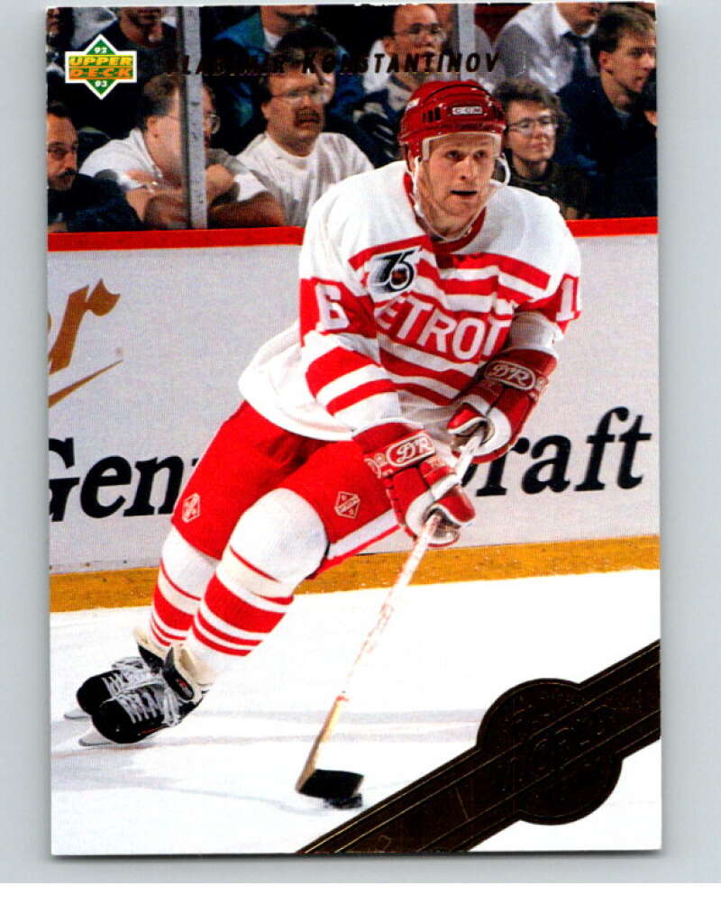 1992-93 Upper Deck All-World Team #W5 Vladimir Konstantinov   V65160 Image 1
