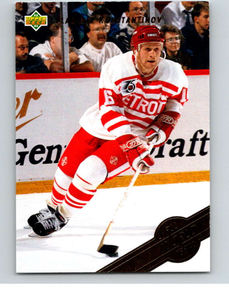 1992-93 Upper Deck All-World Team #W5 Vladimir Konstantinov   V65161 Image 1