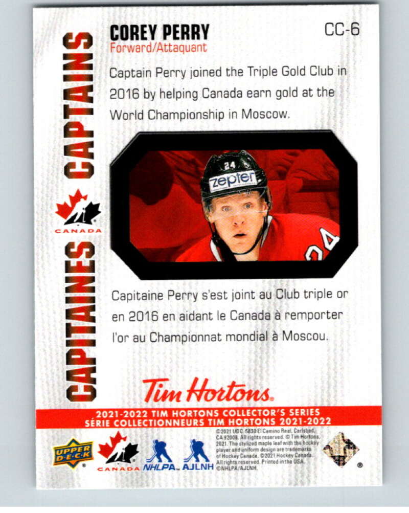2021-22 Tim Hortons Team Canada Trios #T-4 MacKinnon/ O'Reilly/Marner  V65186 Image 2