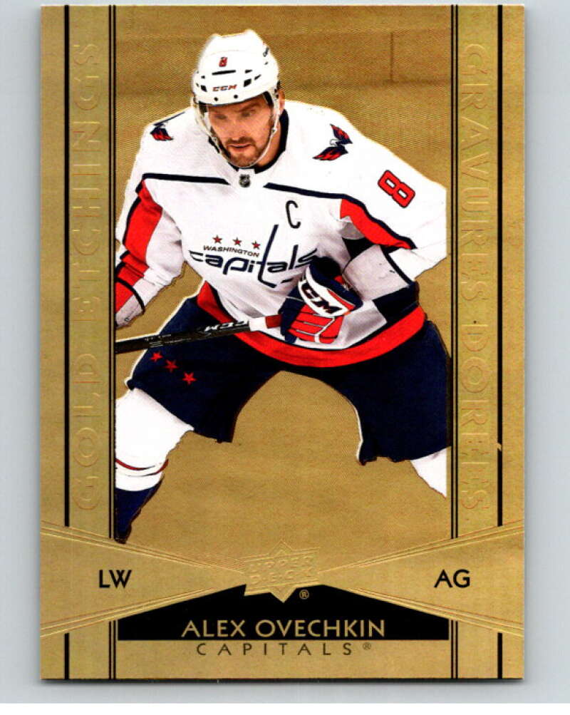 2021-22 Upper Deck Tim Hortons Gold Etchings #G-3 Alex Ovechkin  V65188 Image 1