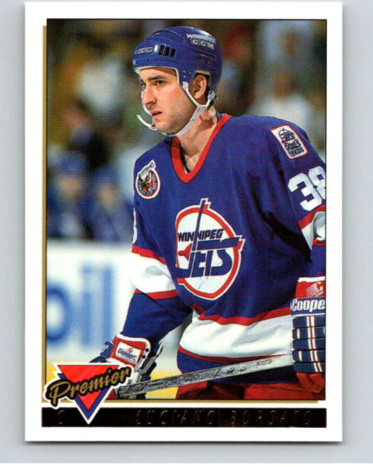 1993-94 Topps Premier Gold #234 Luciano Borsato  Winnipeg Jets  V65234 Image 1