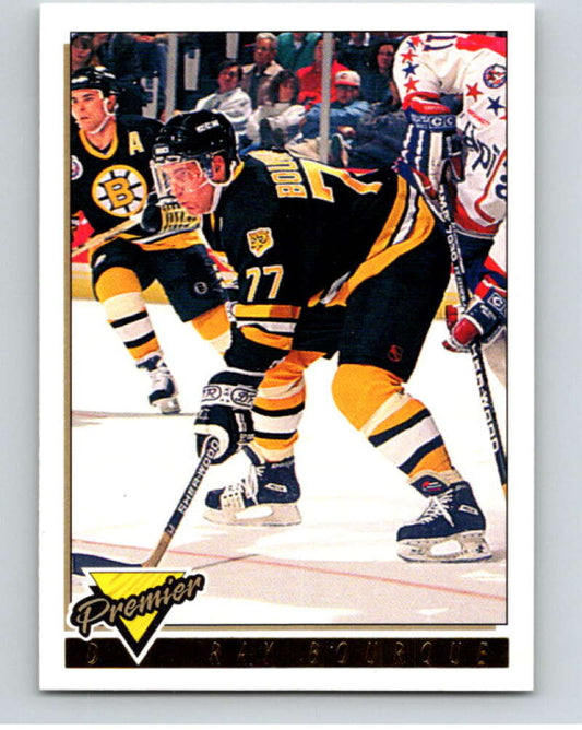 1993-94 Topps Premier Gold #350 Ray Bourque  Boston Bruins  V65249 Image 1