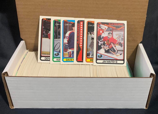 1990-91 O-Pee-Chee Hockey Trading Cards - Box Over 450 cards! - Lot #2 Image 1