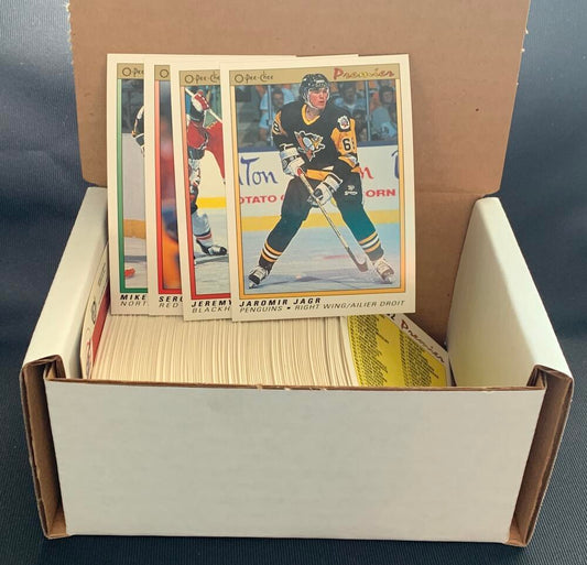 1990-91 O-Pee-Chee Premier Hockey Complete Set 1-132 Mint Condition Image 1