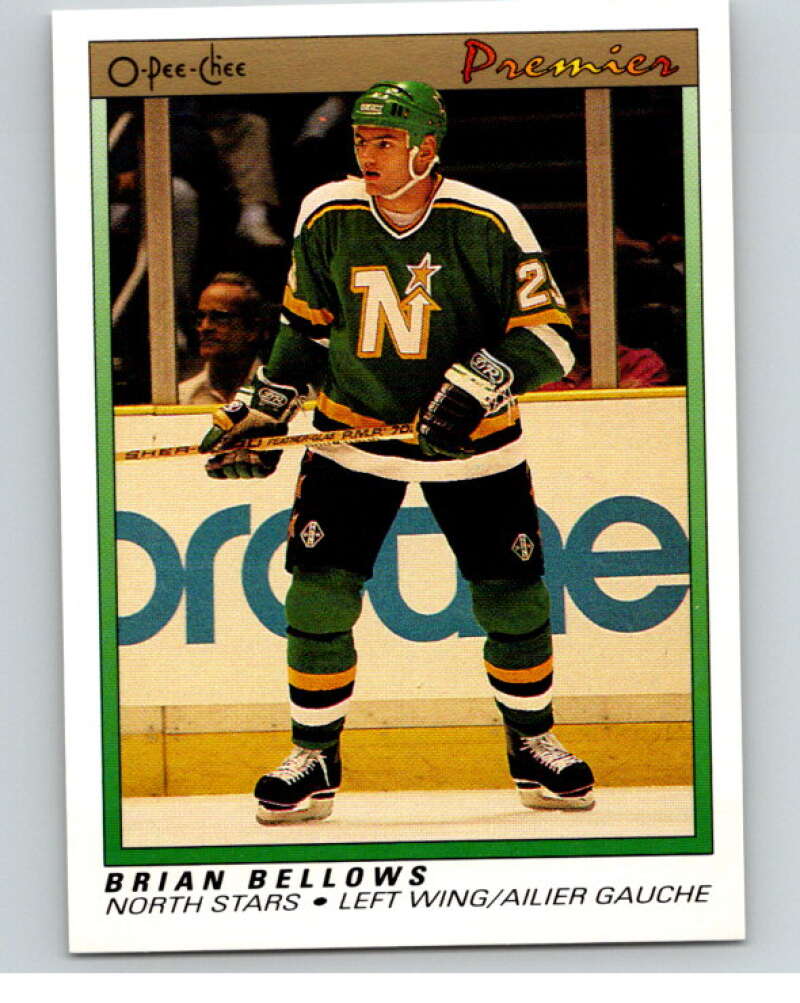 1990-91 OPC Premier #3 Brian Bellows North Stars  V65267 Image 1