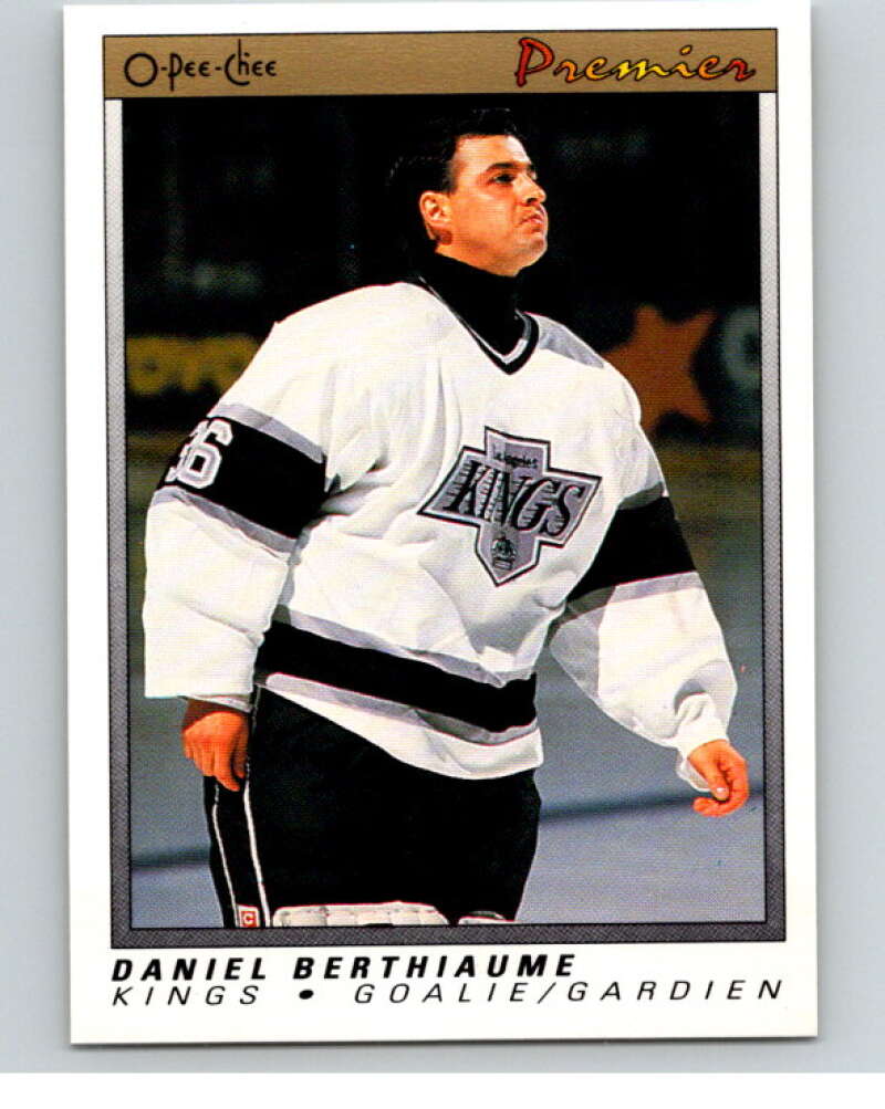 1990-91 OPC Premier #5 Daniel Berthiaume   V65269 Image 1