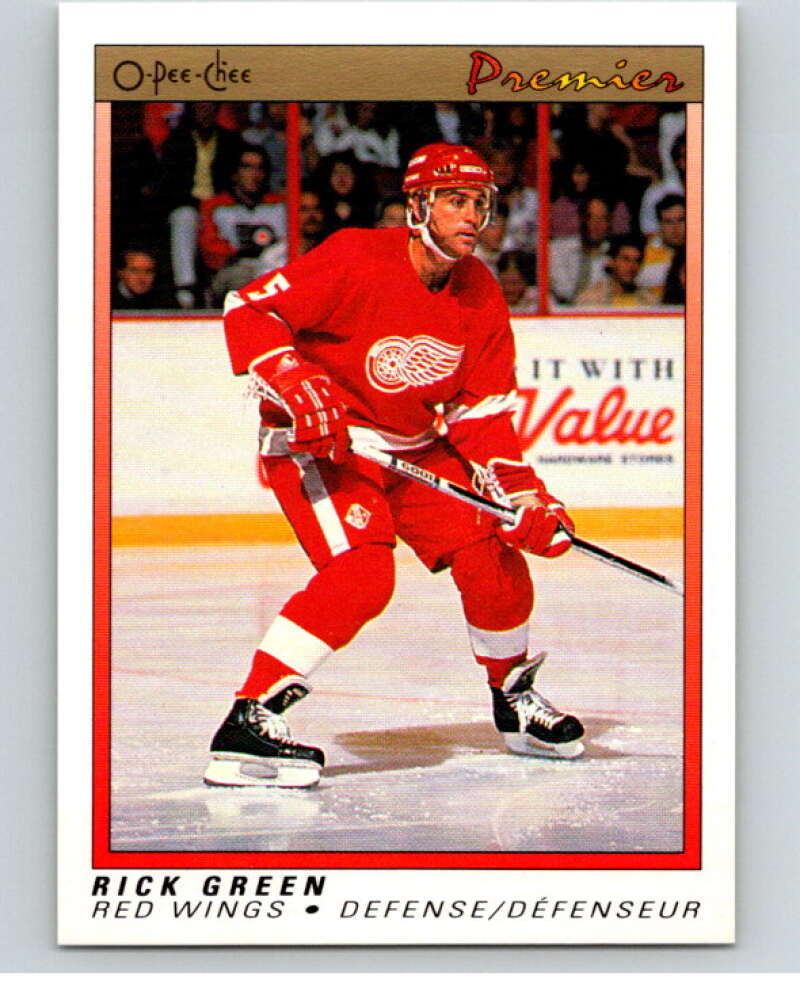 1990-91 OPC Premier #37 Rick Green   V65327 Image 1