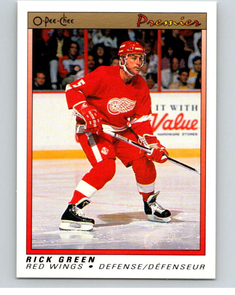 1990-91 OPC Premier #37 Rick Green   V65328 Image 1