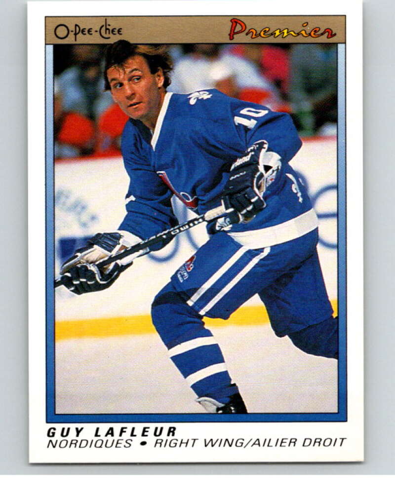 1990-91 OPC Premier #55 Guy Lafleur   V65356 Image 1