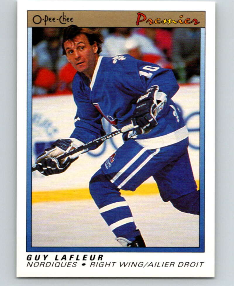 1990-91 OPC Premier #55 Guy Lafleur   V65358 Image 1