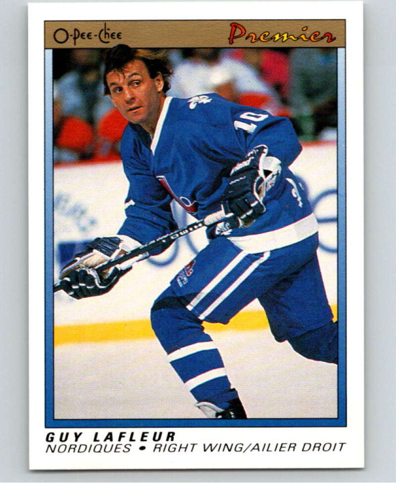 1990-91 OPC Premier #55 Guy Lafleur   V65360 Image 1